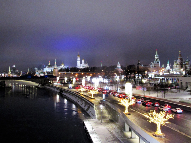 Чудеса в новогодней Москве  